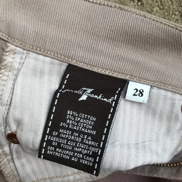 7 for all mankind jeans size 28 - Picture 6 of 8